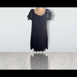 City Chic Black Lace Dress
